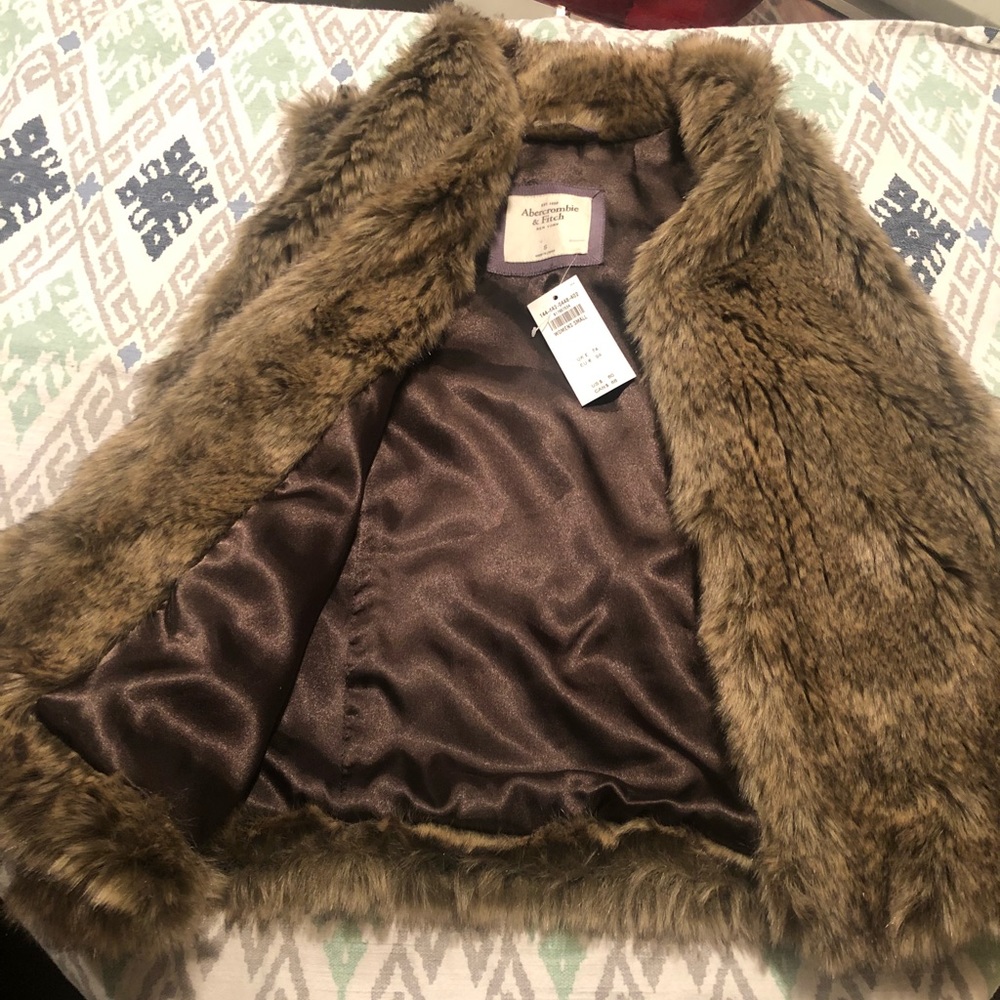 Abercrombie fur jacket